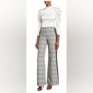 Alice + Olivia Gray Straight Leg Jeans